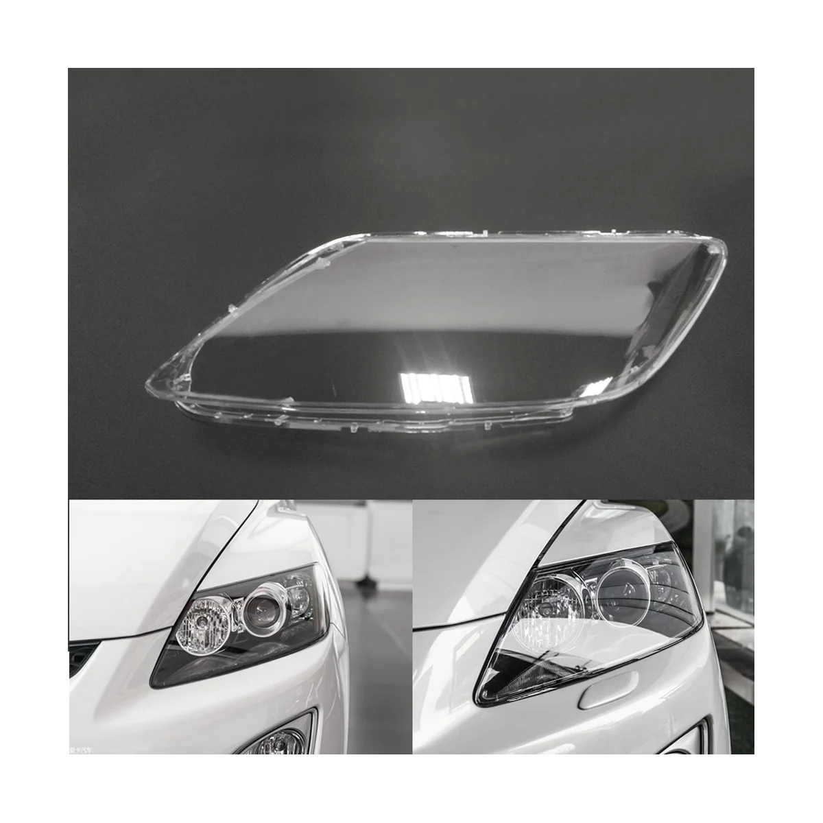 Левая БОКОВАЯ Крышка для объектива передней фары Mazda CX-7 CX7