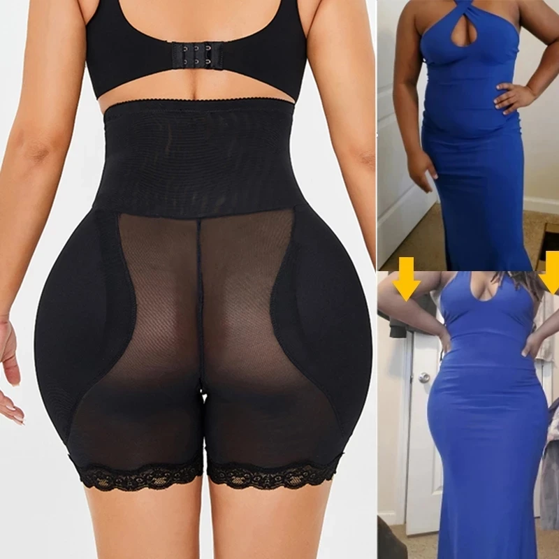 

Compression Shapewear Big Hip Enhancer Side Padded Buttocks Panties Butt Lifter Shapers for Women Fake Ass Slimming Underwear