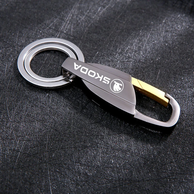 

Тканый кожаный веревочный автомобильный брелок для ключей, подарочные аксессуары для Skoda Fabia Superb Yeti Octavia Rapid Kodiaq A4 A6 A7 2 3 A5 Kamiq