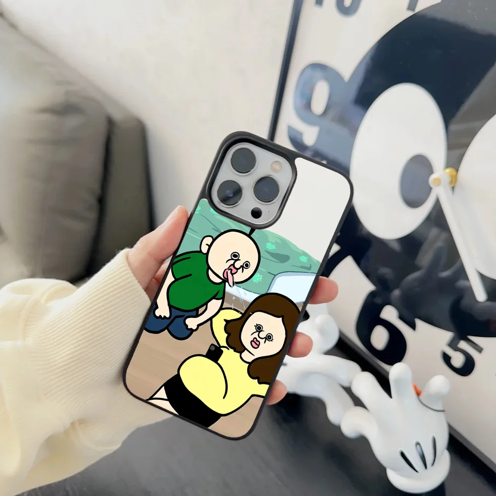 Милый мультяшный чехол Bbang для телефона IPhone 11 12 13 14 15 16 Plus Pro Max зеркальный