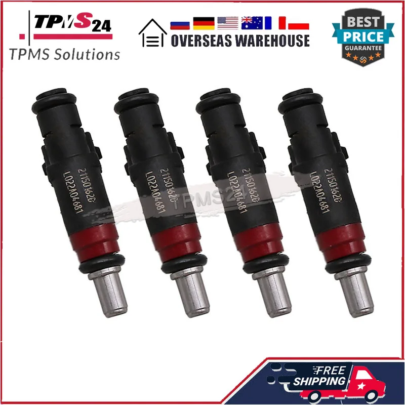 

For Mercedes Benz Axor Accelo Bus Atego Atron 2012 4Pcs Fuel Injectors 21150162D A0001402039