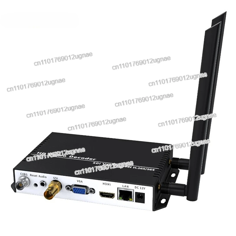 Фото Для UNISHEEN 4K UHD H.265 H.264 VGA Low Lantency Repleace Topbox PC Transmitter RTSP RTMP SRT UDP к HDMI Video Box SDI декодер №1