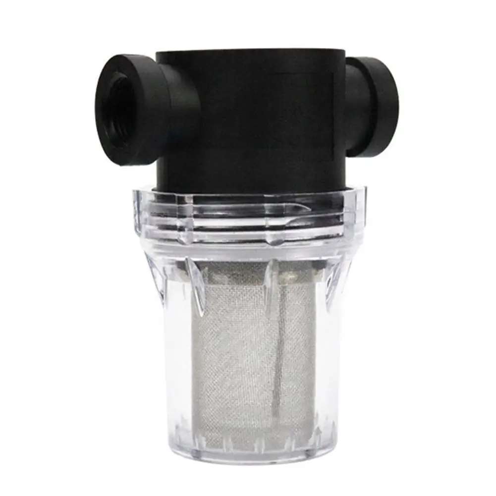 

Mesh Garden Pond Inline Mesh Strainer Water Pump Filter High Flow Irrigation Pipeline Filter C6G8