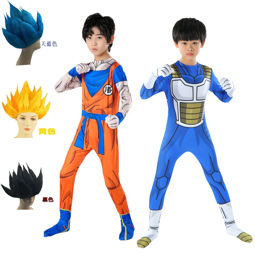 Super Saiyansuper Goku Vegeta cosplay costume Movie & TV Sets