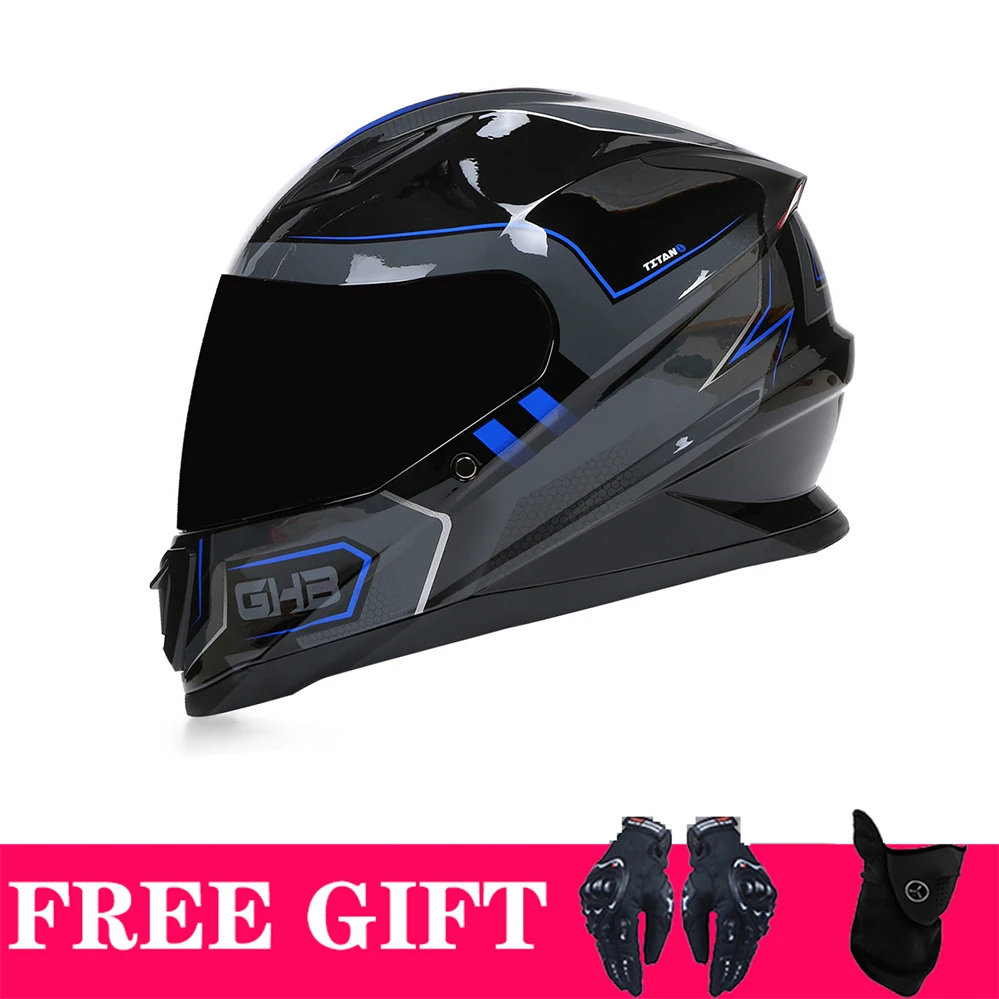 Фото Мотоциклетный шлем Kask DOT для мужчин и женщин, закрытый гоночный шлем для езды на мотоцикле №2