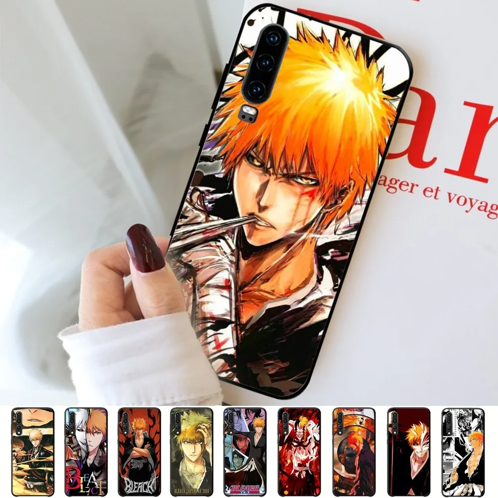 

Anime Bleach Phone Case For Huawei P 8 9 10 20 30 40 50 Pro Lite Psmart Honor 10 Lite 70 Mate 20lite