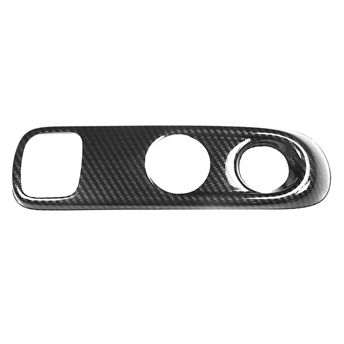 

Carbon Fiber Gear Shift Knob Panel Frame Cover Trim for - Smart 451 Fortwo Car Interior Styling