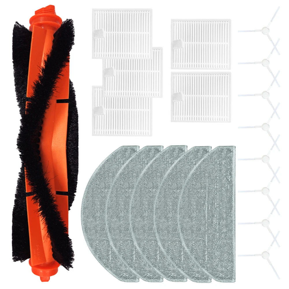 

Robot Vacuum Cleaner Side Brush For Xiao Mi E10 E12 B112 Sweeping Robot Main Brush Side Brush Mop Cloth Filter