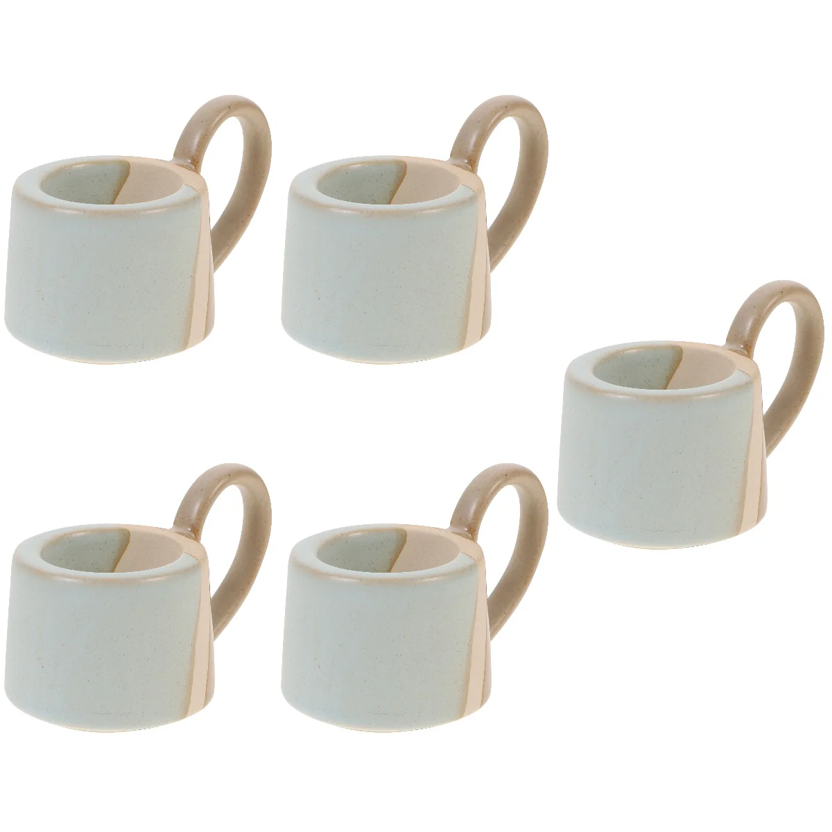 

5pcs Ceramic Holder Retro Stand Desktop Ornament for Home Wedding Party