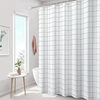 waterproof and mildewproof proof modern shower curtain set bathroom accessories sets curtains bath room products household home