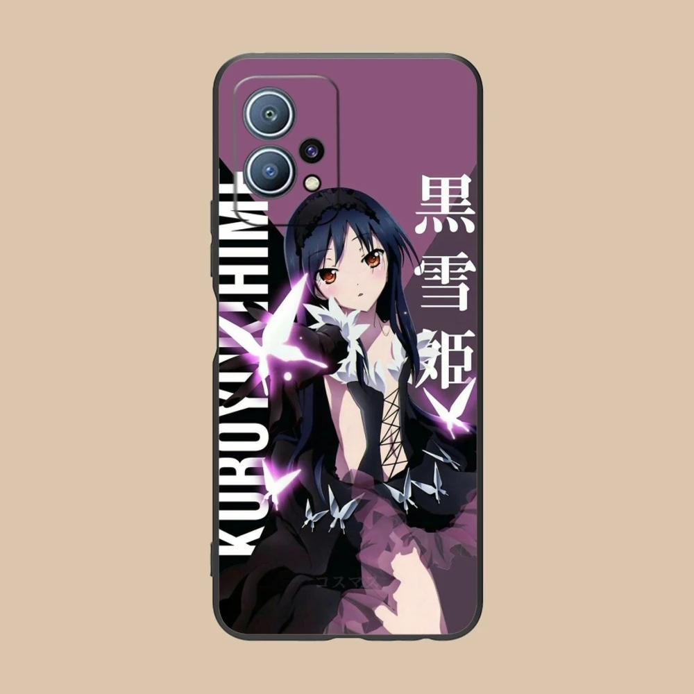 Чехол для мобильного телефона Accel World Kuroyukihime Huawei P60 P50 P40 P30 P20 P10 P9 P8 Pro Lite Plus черный