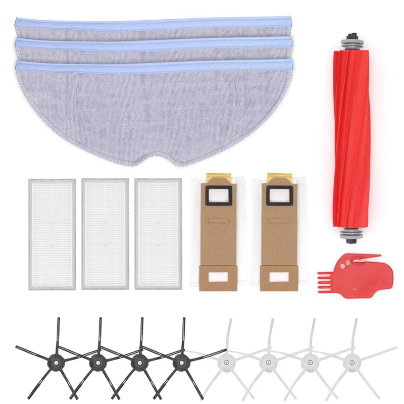 

Replacement Parts Roller Brush Side Brushes Hepa Filters For Xiaomi Roborock S7 T7 T7S Robot Vacuum Cleaner Accessories