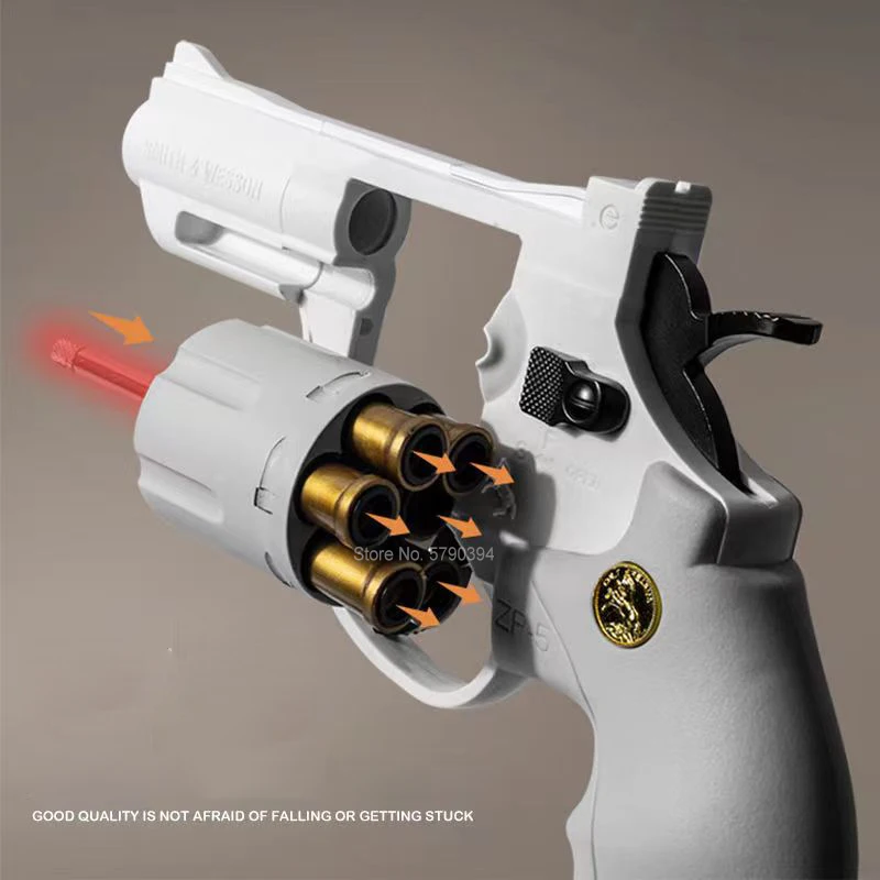 

ZP5 Revolver Launcher Pistol Soft Bullet Dart Blaster Toy Gun Weapon Outdoor Airsoft Shooter Pistola For Boys Birthday Gift