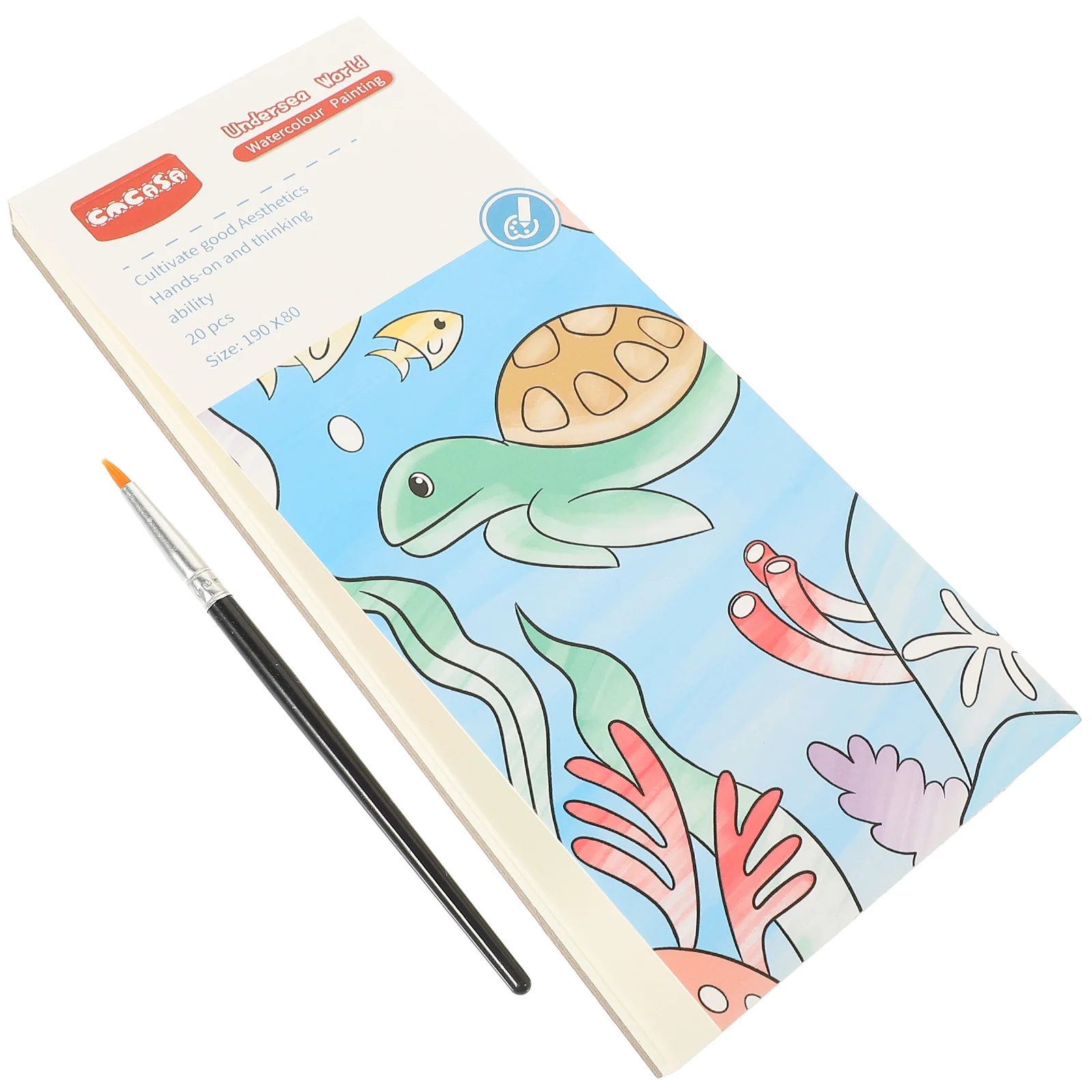 

Книжка-раскраска для детей 2-4 лет