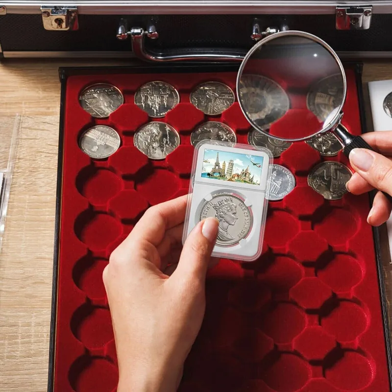 5 шт. коробка для хранения юбилейных монет 38 мм 40