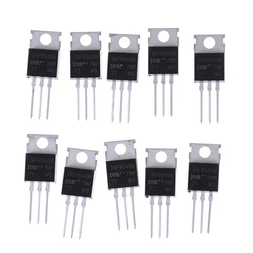 

10 шт IRF9540 P-Channel Power mosfet 23A 100V TO-220