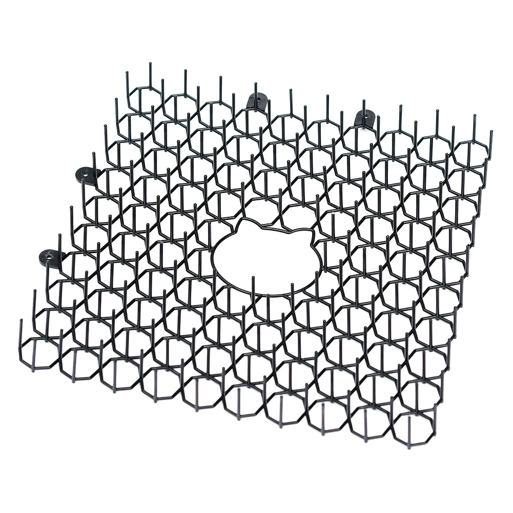 

Защита от кошачьих шип для собак, защитное покрытие с отверстиями для двора, долговечные гвозди, практичное средство для защиты ограждения ...