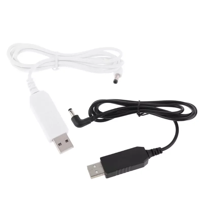 

2022New Universal 90 Degree USB 5V to 12V 4.0x1.7mm Power Supply Cable for Tmall Smart Bluetooth Speaker Echo Dot 3rd Router LED