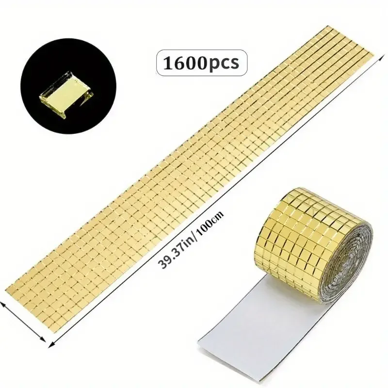 1 шт. домашняя декоративная зеркальная поверхность сделай сам мозаичная плитка