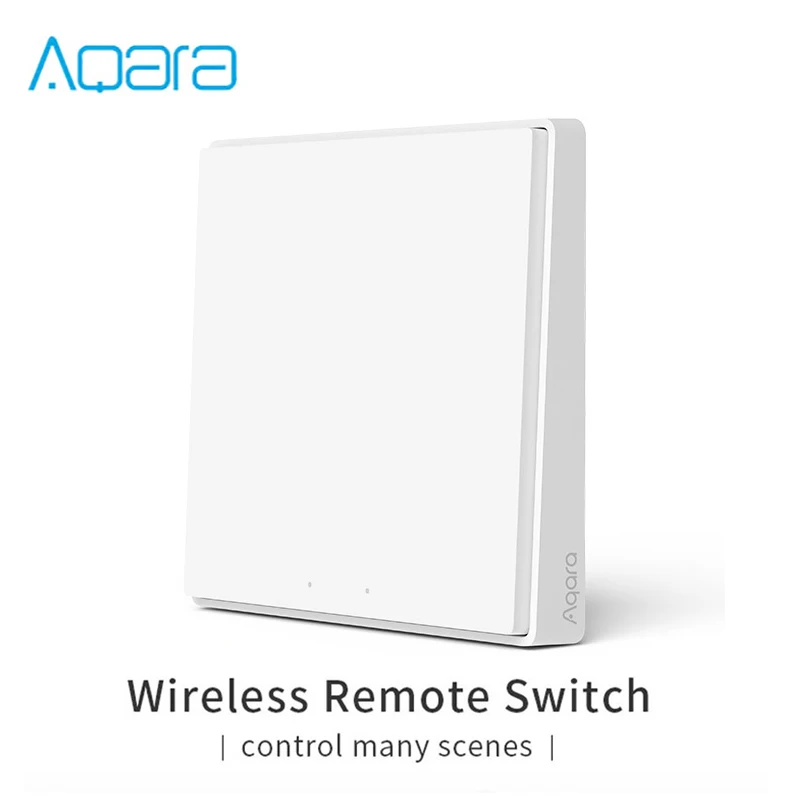 

Aqara Smart Switch Light Remote Control ZiGBee Wifi Wireless Key Wall Switch D1 Work with Gateway 3 Hub homekit Mi Home