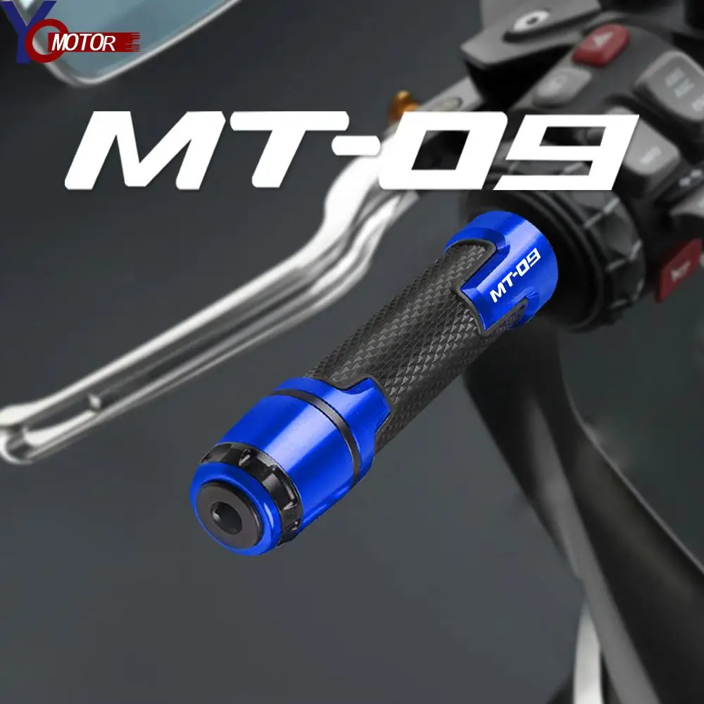 

For YAMAHA FZ09 MT09 FJ09 MT 09 TRACER 2014-2021 2020 2019 2018 2017 2016 Accessories Motorcycle Rubber Gel Handlebar Grips