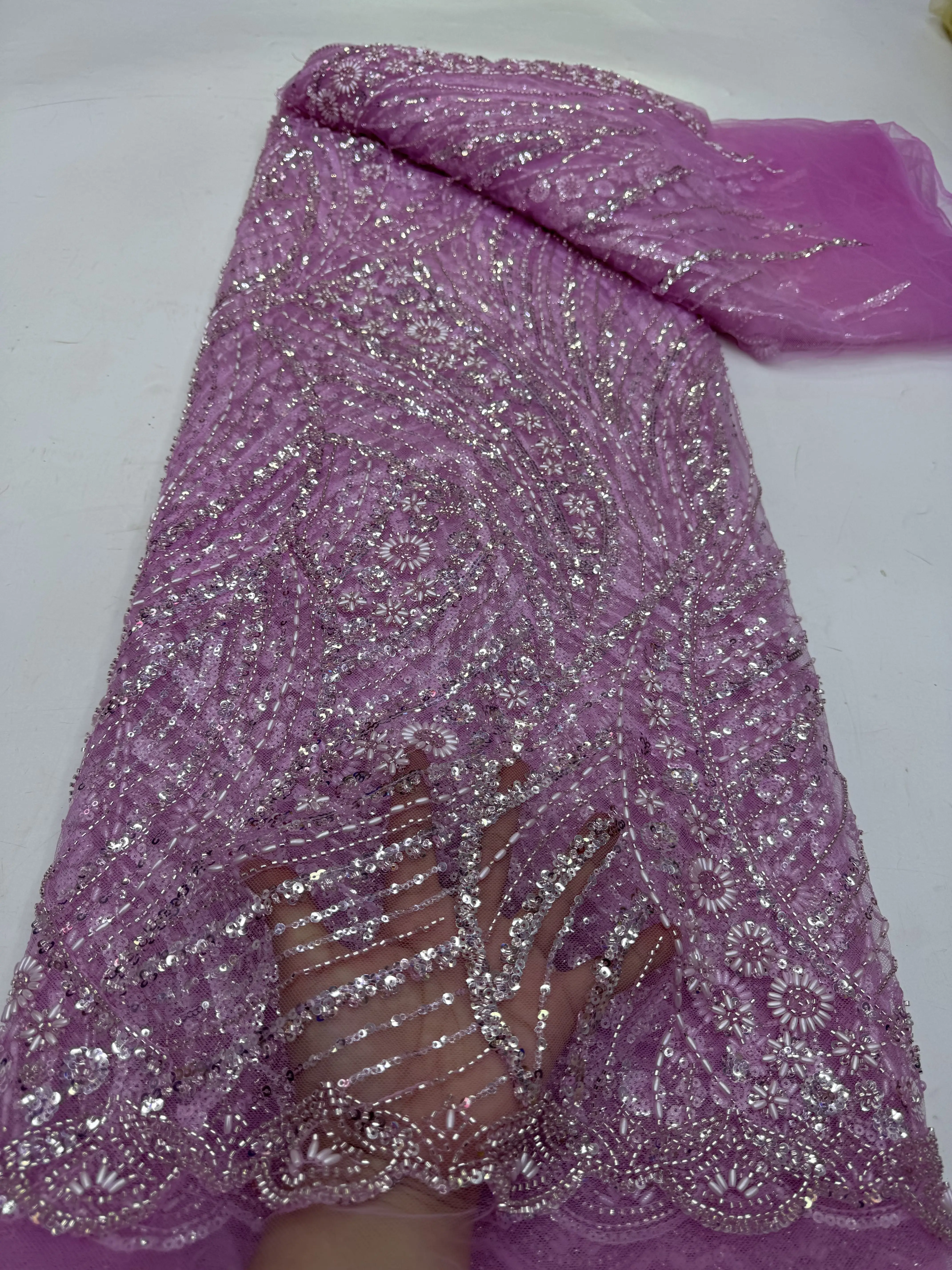 Роскошные бусины ручной работы высокого качества Свадебные африканские блестки