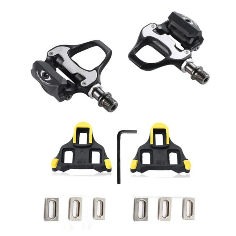 

Cycling Road Bike Bicycle Self-Locking Pedals for SHIMANO SPD SL Road Bike Clipless Pedals Kit