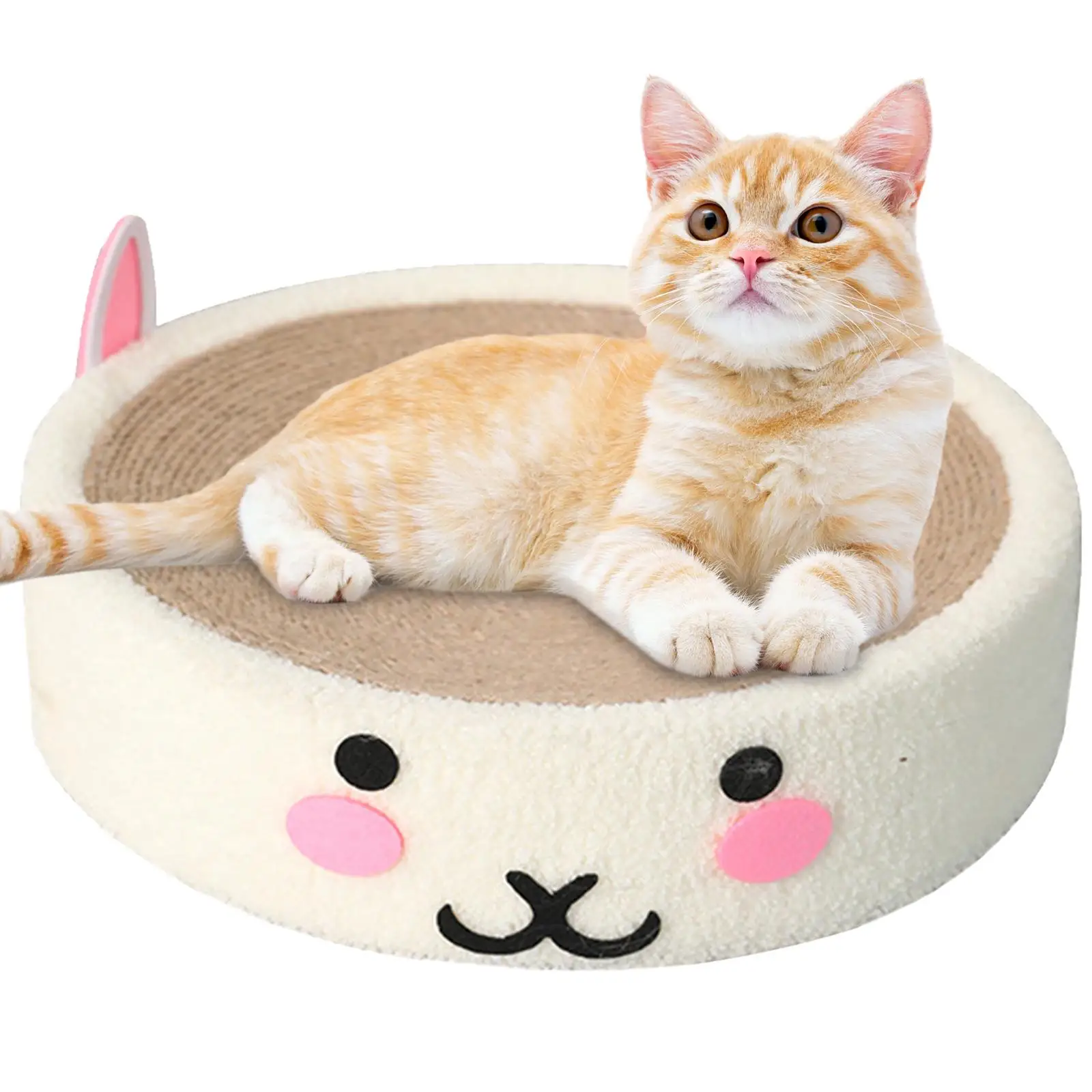 

Cat Cardboard Bed Furniture Protector Cat Scratcher Pad for Kitten Kitty Pet