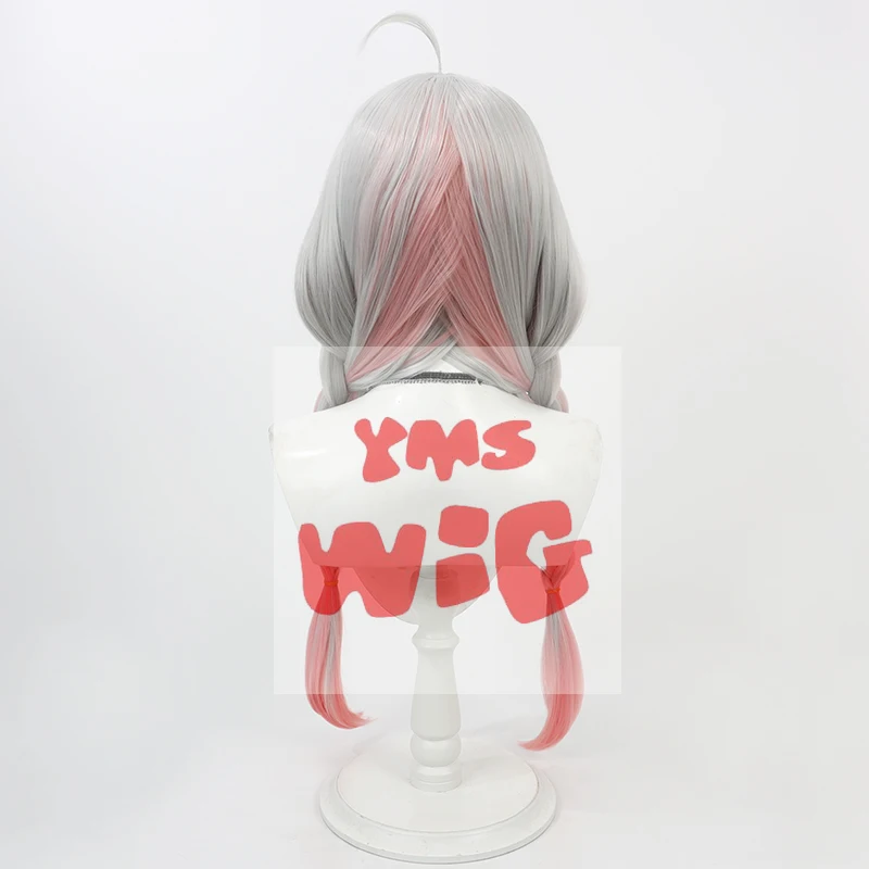 Виртуальный YouTuber VTuber Hololive Nakiri Ayame Косплей Парик Термостойкие синтетические