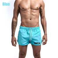 teens fashion printed casual short pants mens sport fitness shorts quick dry shorts swimwear beach shorts