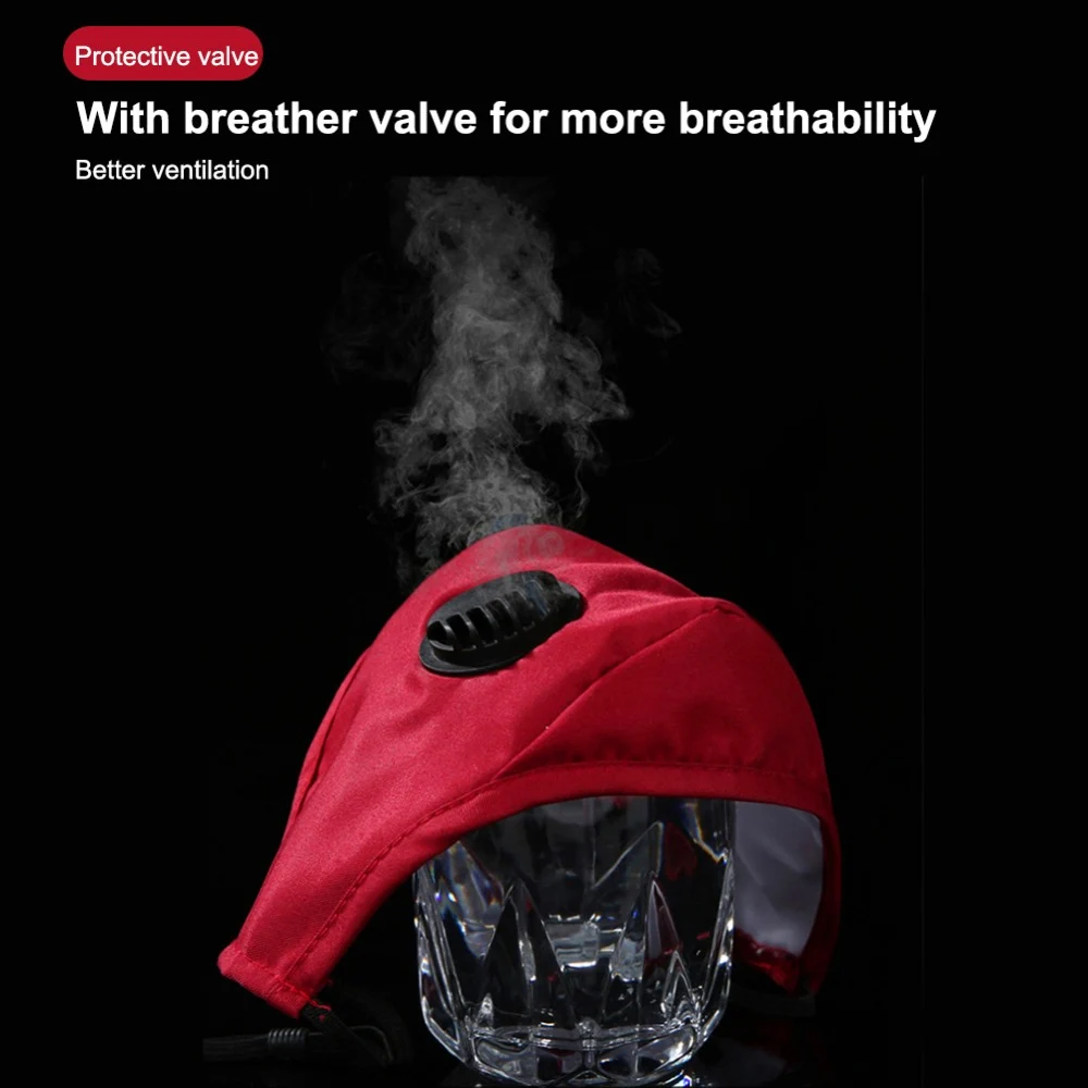 Tcare Fashion Double Breathing Valve Anti Dust Face Mouth Mask Wirh PM 2.5 Activated Carbon Filter Washable Reusable Cotton | Красота и