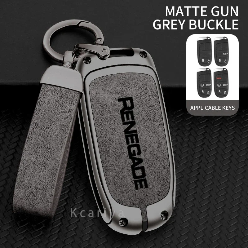 

Чехол для автомобильного ключа из цинкового сплава, брелок для Jeep Renegade, защита для дистанционного управления JEEP RENEGADE, чехол для ключей, автоаксессуары