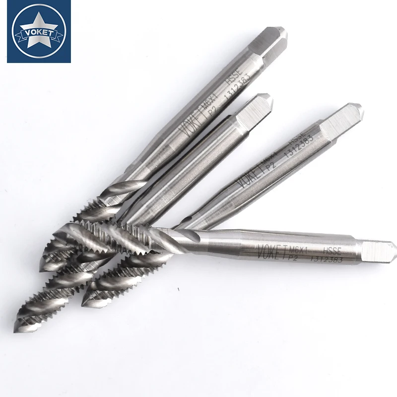 

VOKET HSSE-M35 Спиральный метчик для резьбы M1-M24