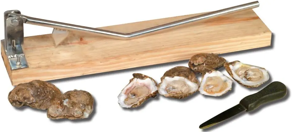 

Stainless Steel Oyster Opener, with Oyster Knife
