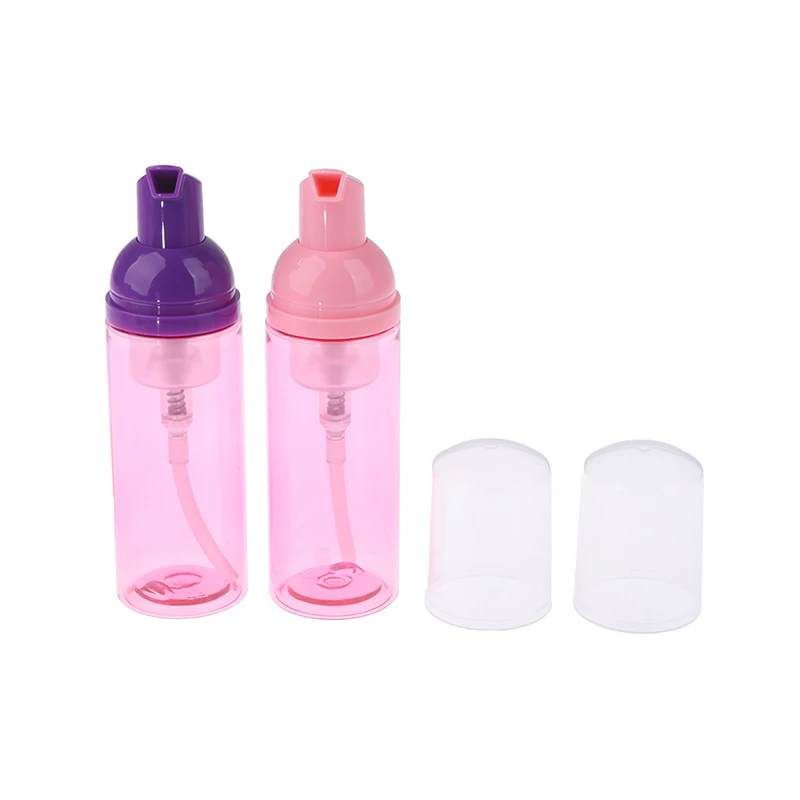 1PC Empty Foaming Pump Dispenser 60ML Plastic Bottle Soap Mousse Travel Portable Foam Bottle Cleaning Washing Sub-bottle images - 6