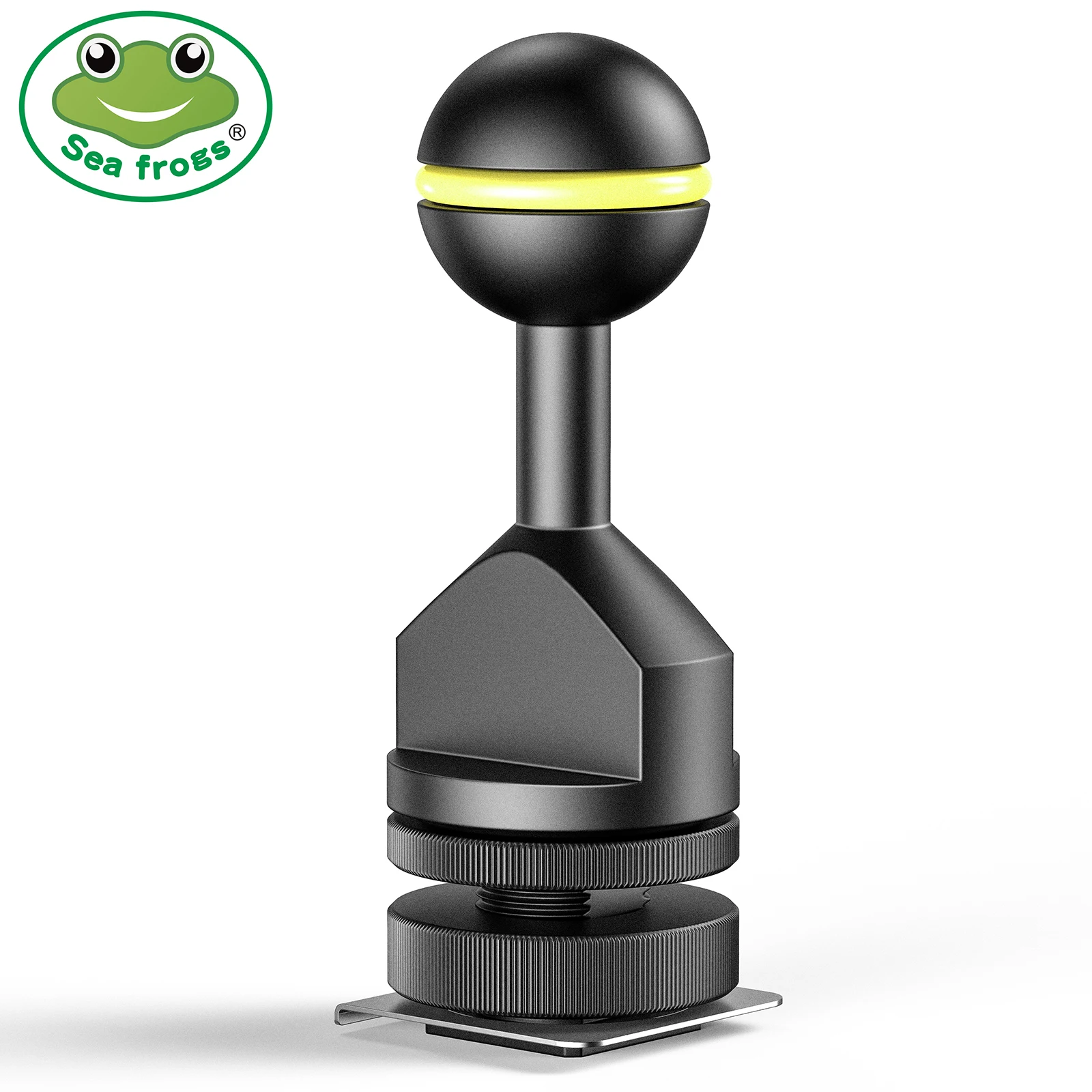 

Aluminum Alloy 2'' Base Adapter Cold Shoe Mount Underwater Photography Light System Adapter Holder Connecter For Seafrogs Case