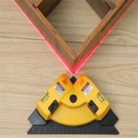 multipurpose laser level cross line angle right angle 90 degree square mount laser rangefinder measurement tool wire pole ruler