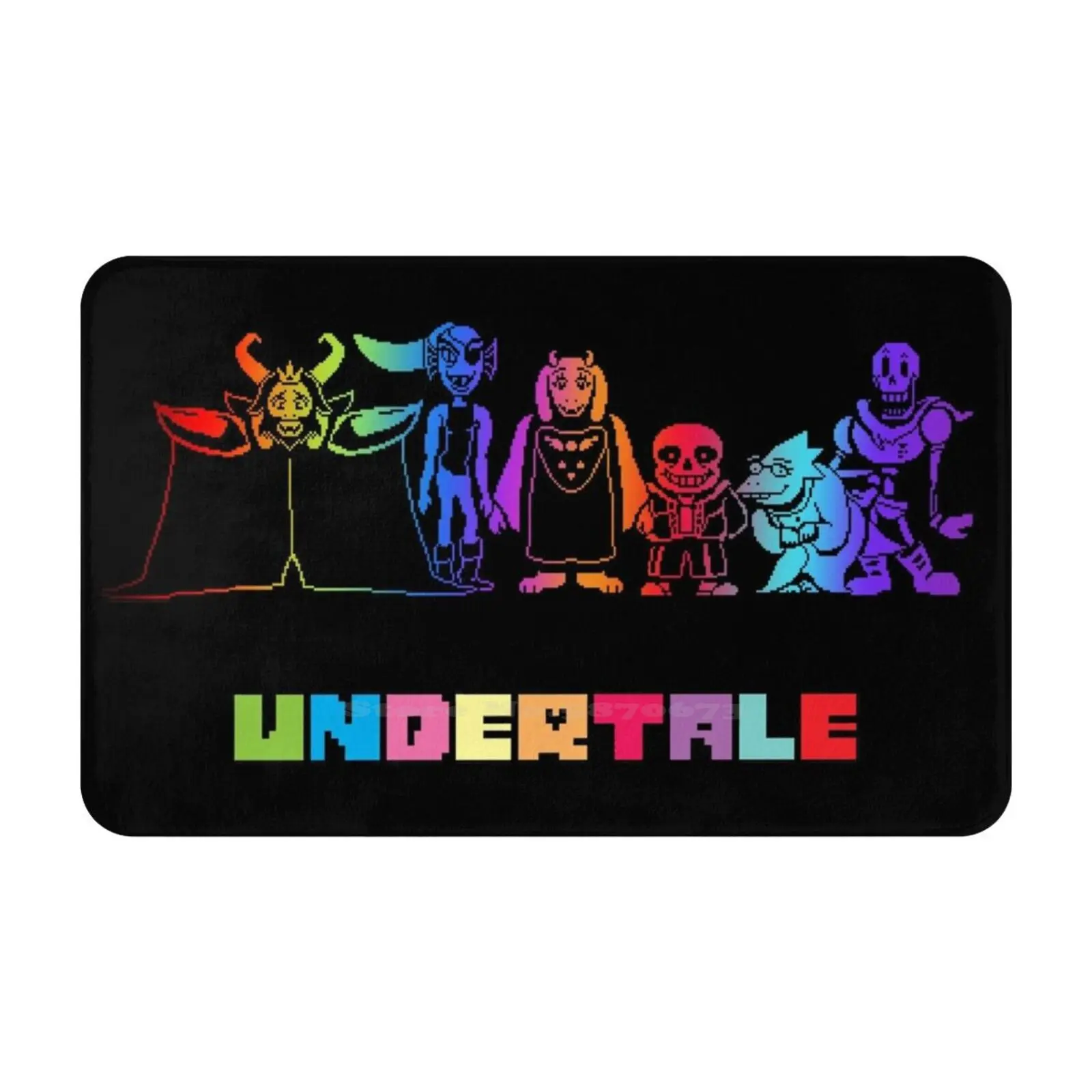 Подставка 3D, товары для дома, коврик, коврик, подставка для ног, подставка для ног, копия пикселей, игра ториэль, ундин альфис асгор