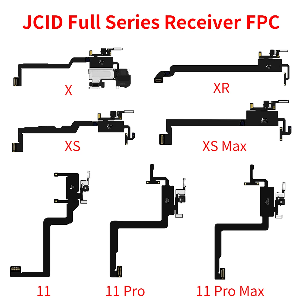 

JC JCID V1S приемник FPC детектор адаптер для ремонта iPhone face ID оригинальный цвет ушной наушник гибкий все Мощный приемник FPC
