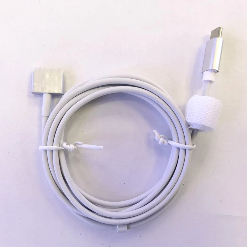 150 см Магнитный кабель USB-C типа MagSaf * 1 2 для Apple Macbook Pro Air 29 Вт 30 Вт 61 Вт 65 Вт 87 Вт 96 Вт, зарядное устройство, адаптер питания