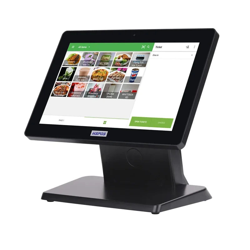 HSPOS 12-дюймовый экран для продажи Android POS-машина с кассиром Loyverse Pos Terminal управления