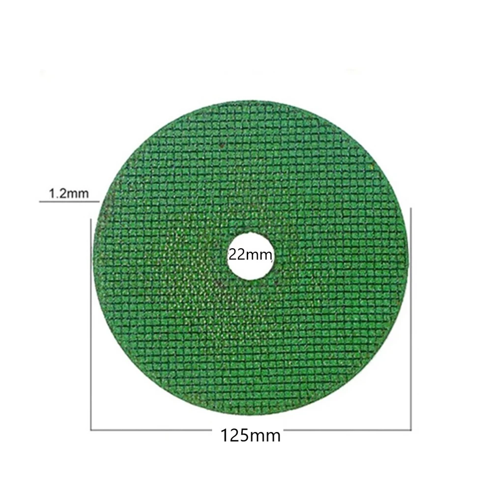 

5pcs 125mm/ 5 Inch Cutting Disc Angle Grinder Stainless Steel Grinding Resin Double Mesh For Grinding Stone Meta Land Polishing
