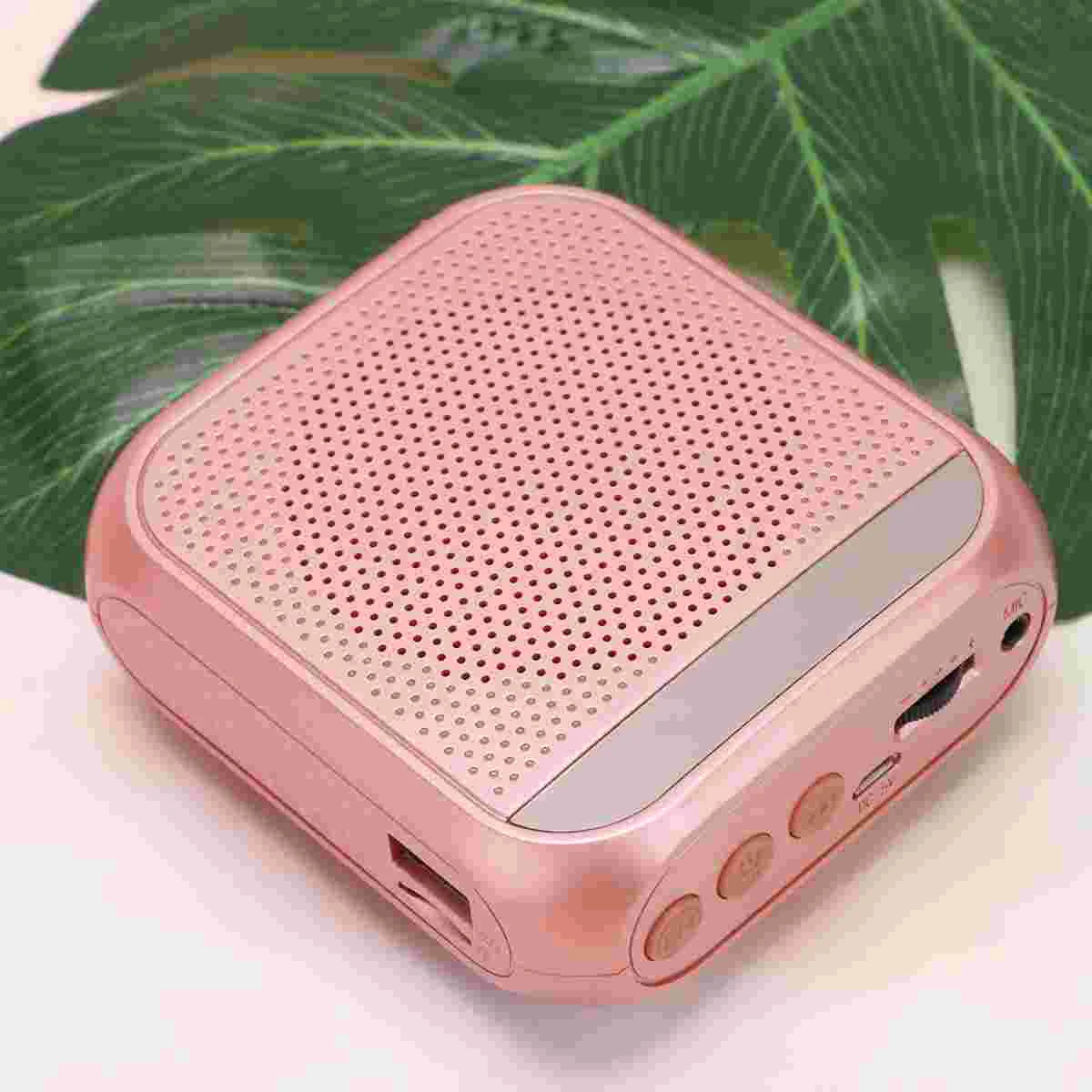 

1PC Portable Wireless Voice Amplifier Multifunctional Sound Voice Loud Speaker with Microphone for Teaching Speech Meeting