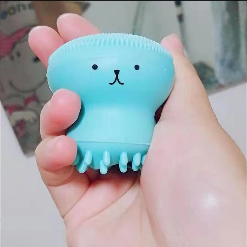 Ручная силиконовая щетка для чистки лица