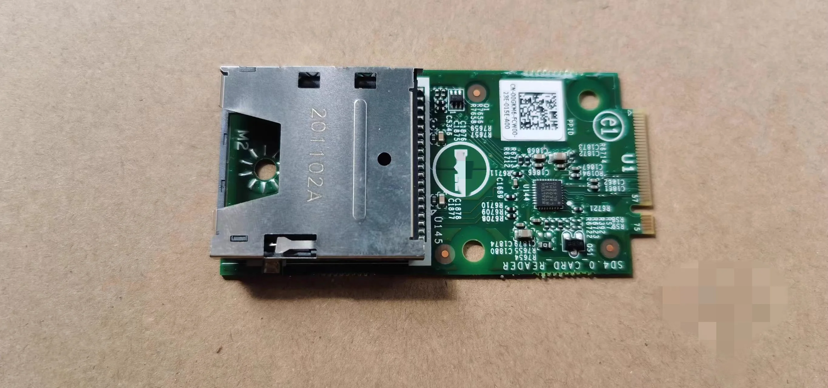 Оригинальный компьютер для DELL OPTPLEX 7000 SD-карта 7010 7090 4 0 устройство чтения карт 0GKM6