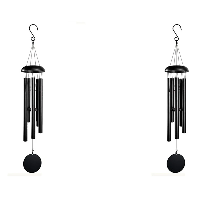 

2X Retro Metal Wind Chimes Aluminum Tube Music Wind Chimes Ornaments Room Decoration Nursery Decoration