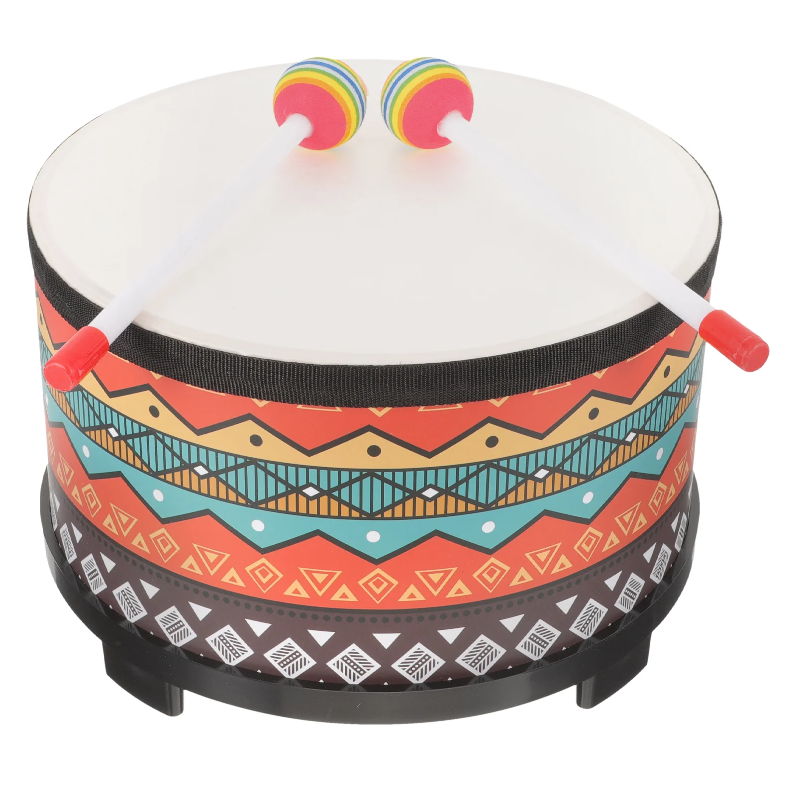

Orff Floor Drum Baby Toy Children Instrument Stick Gavel Music Percussion Wooden Kids Musical Snare Bateria Instruments