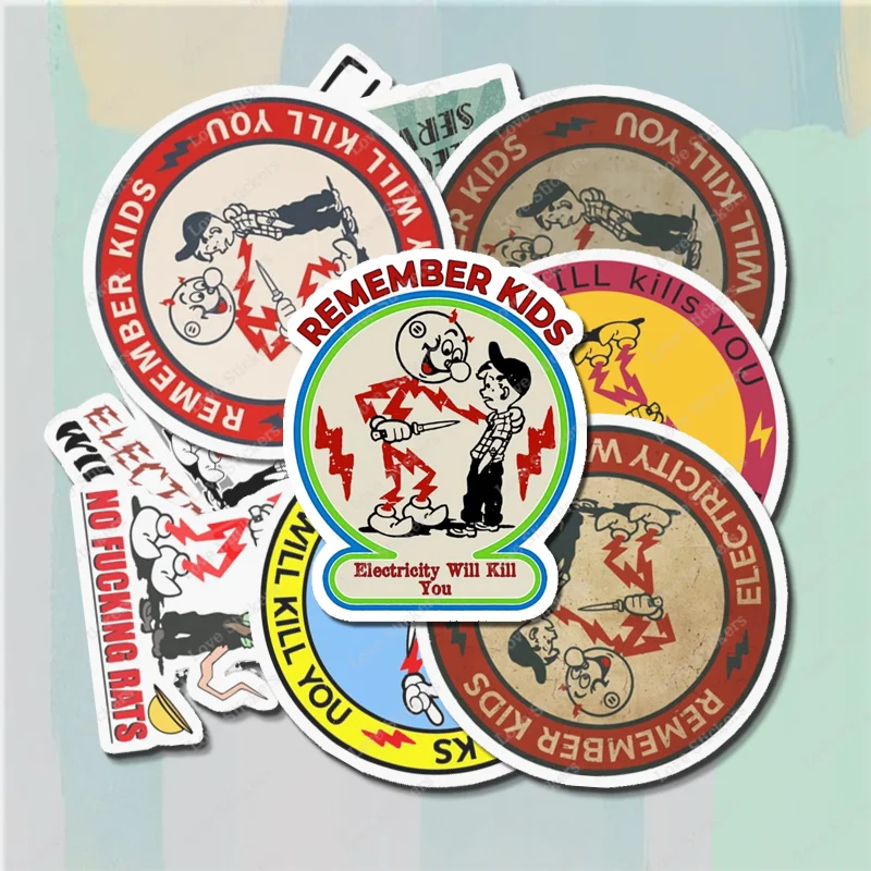 5 шт. винтажных наклеек на окна бампер аниме