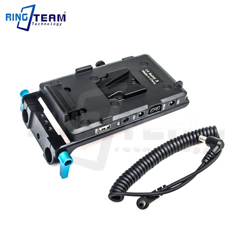 

V-Lock D-tap Battery Adapter V Mount Plate for Broadcast SLR HD camera
