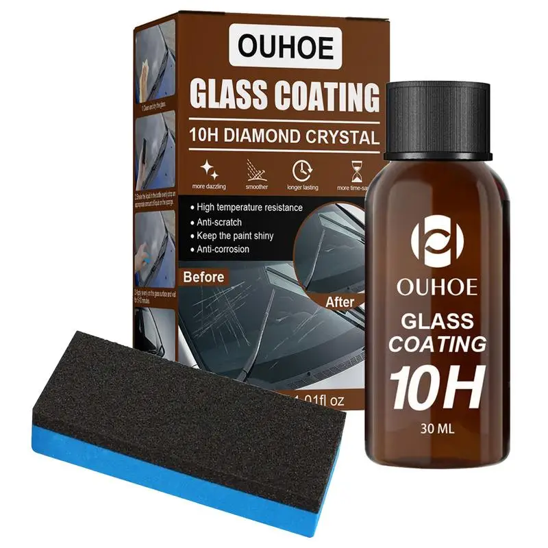 Покрытие для автомобильного стекла 30 мл средство ухода за лакокрасочным